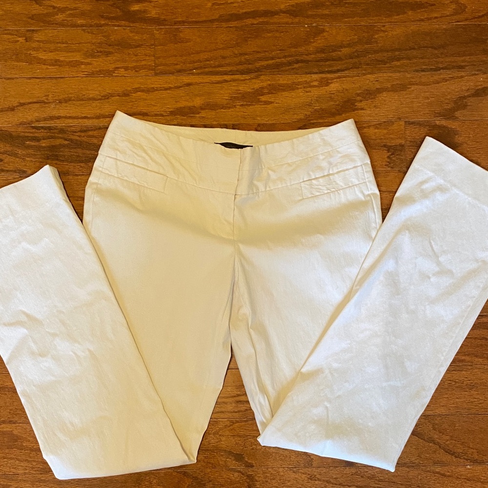 Collegiate The Limited Crisp White Women's business casual Trousers - Picture 4 of 6